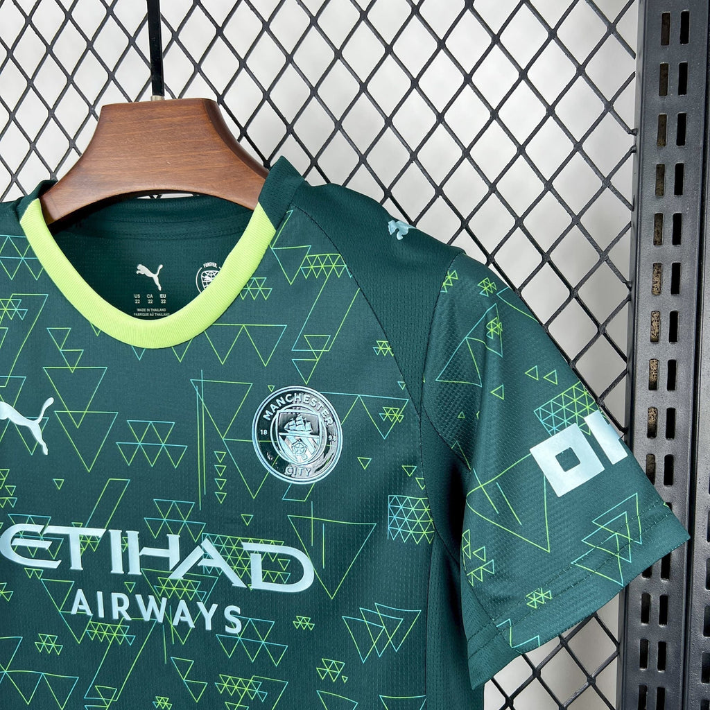 Kit Infantil Manchester City 4  25/26