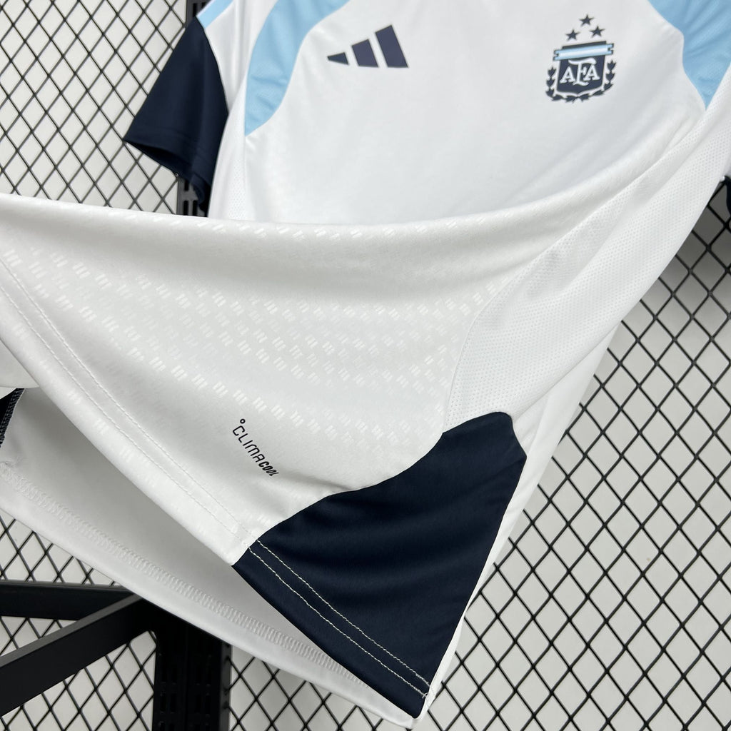 Camisa Argentina Pré Treino 26/27 Copa do Mundo - Versão Torcedor