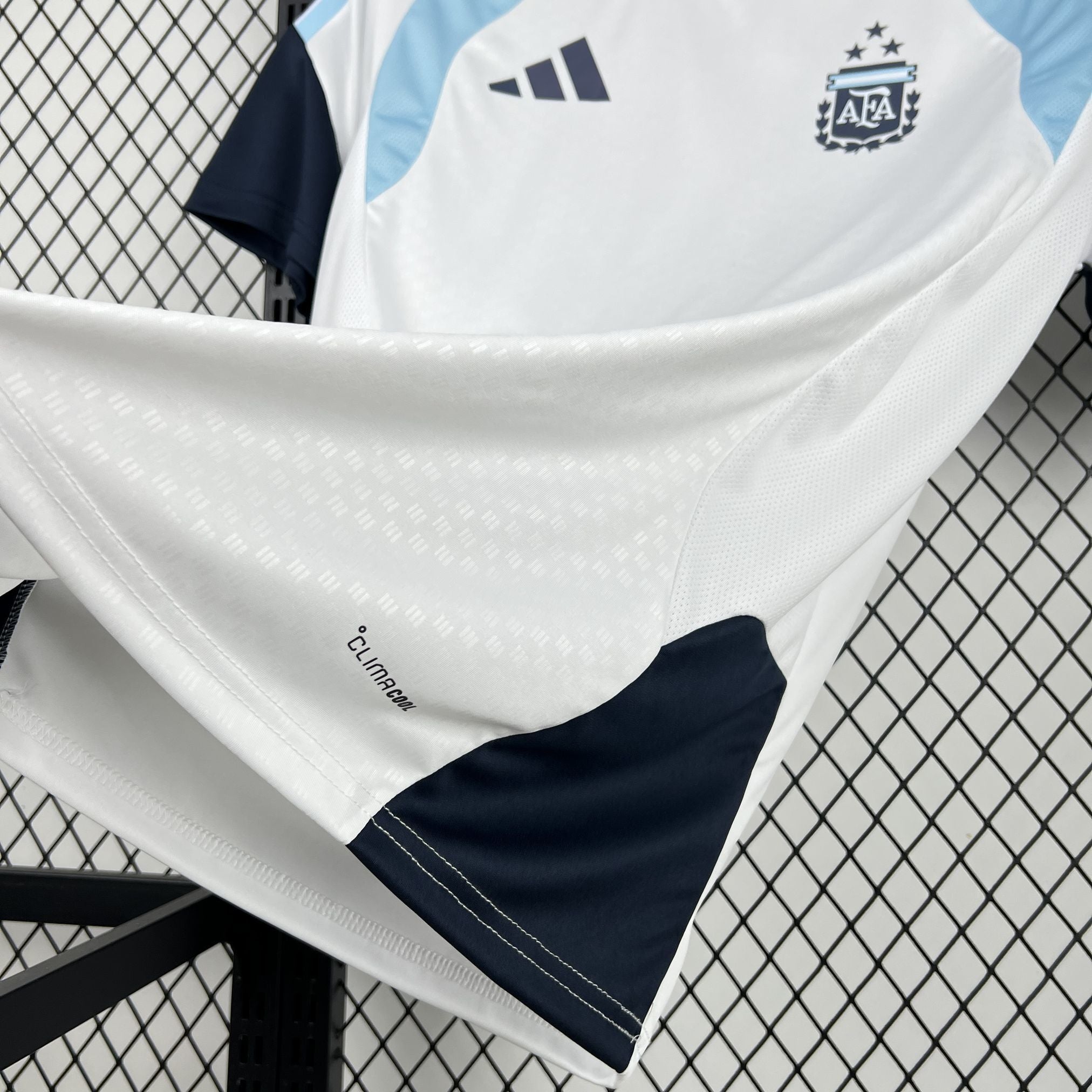 Camisa Argentina Pré Treino 26/27 Copa do Mundo - Versão Torcedor