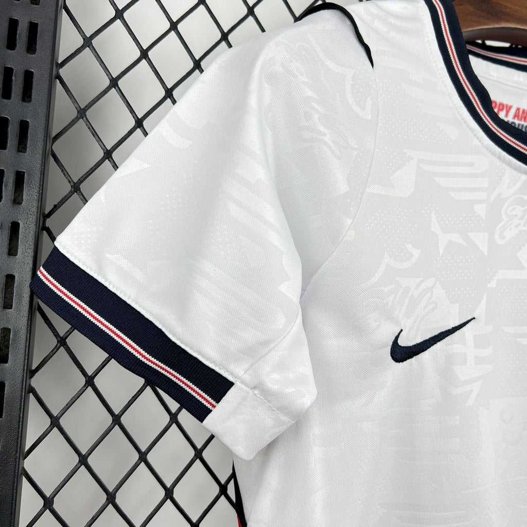 Kit Infantil Inglaterra Titular 25/26 Copa do Mundo