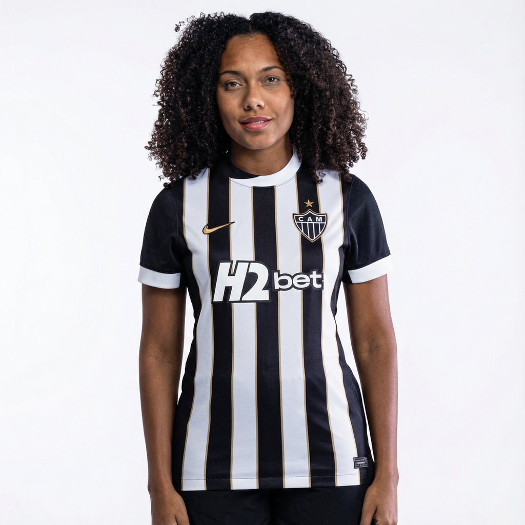 Camisa Atlético Mineiro Titular 26/27 -  Versão Feminina