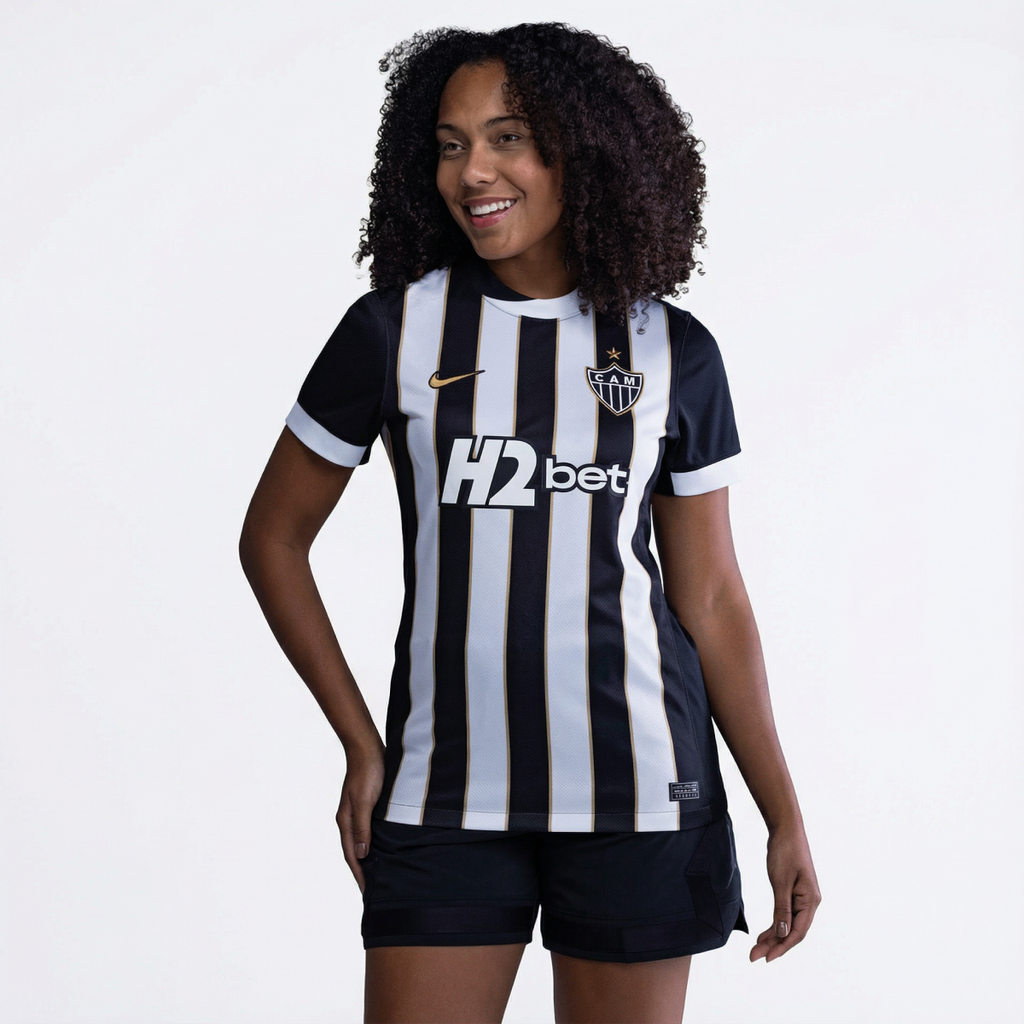 Camisa Atlético Mineiro Titular 26/27 -  Versão Feminina
