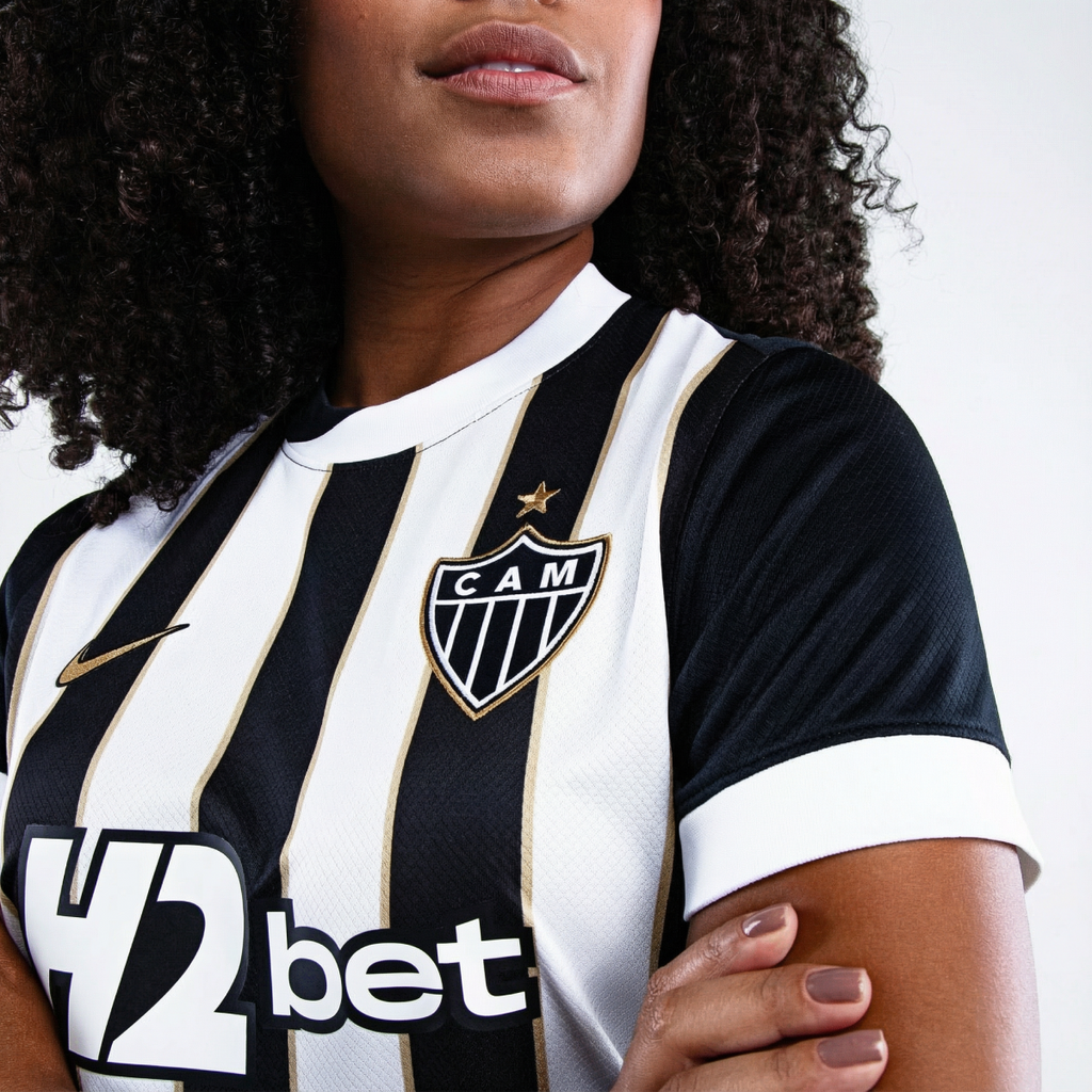 Camisa Atlético Mineiro Titular 26/27 -  Versão Feminina