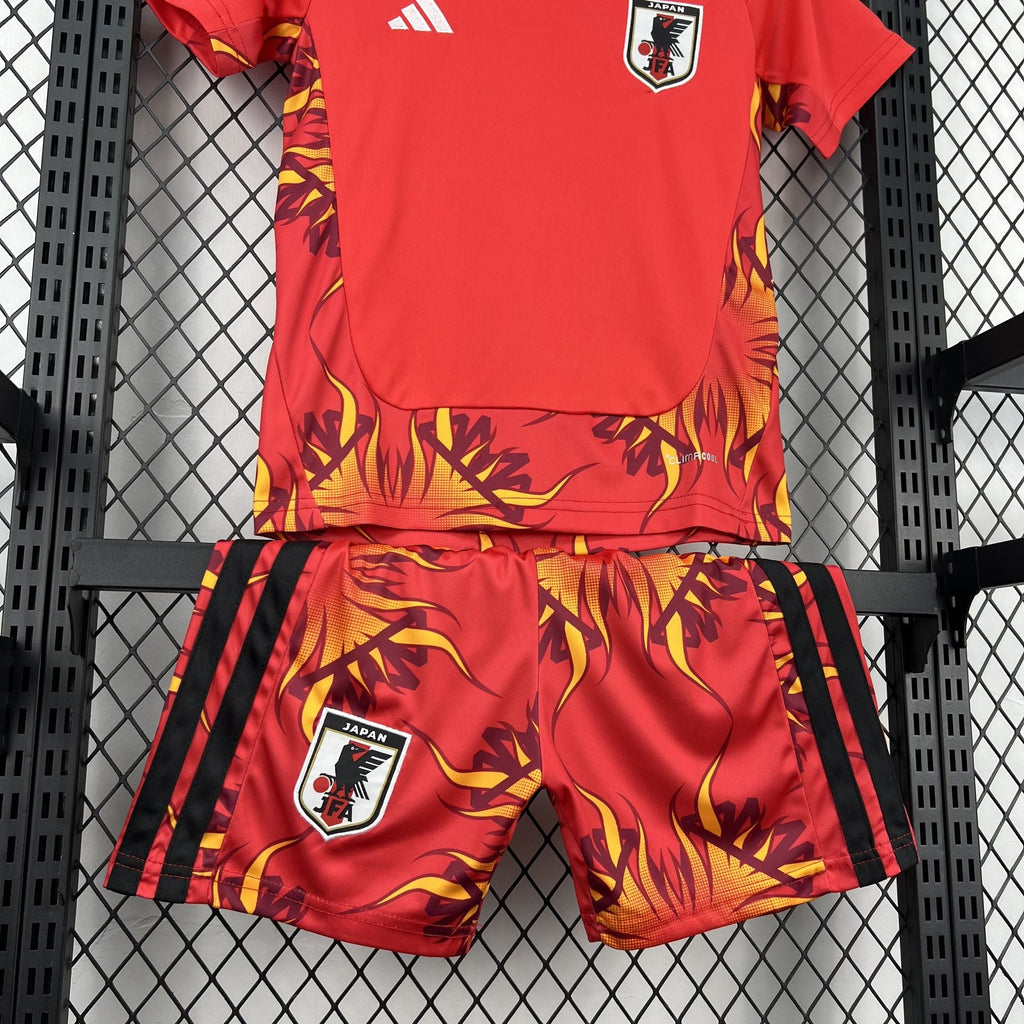 Conjunto Japão Goleiro Infantil 26/27 Copa do Mundo
