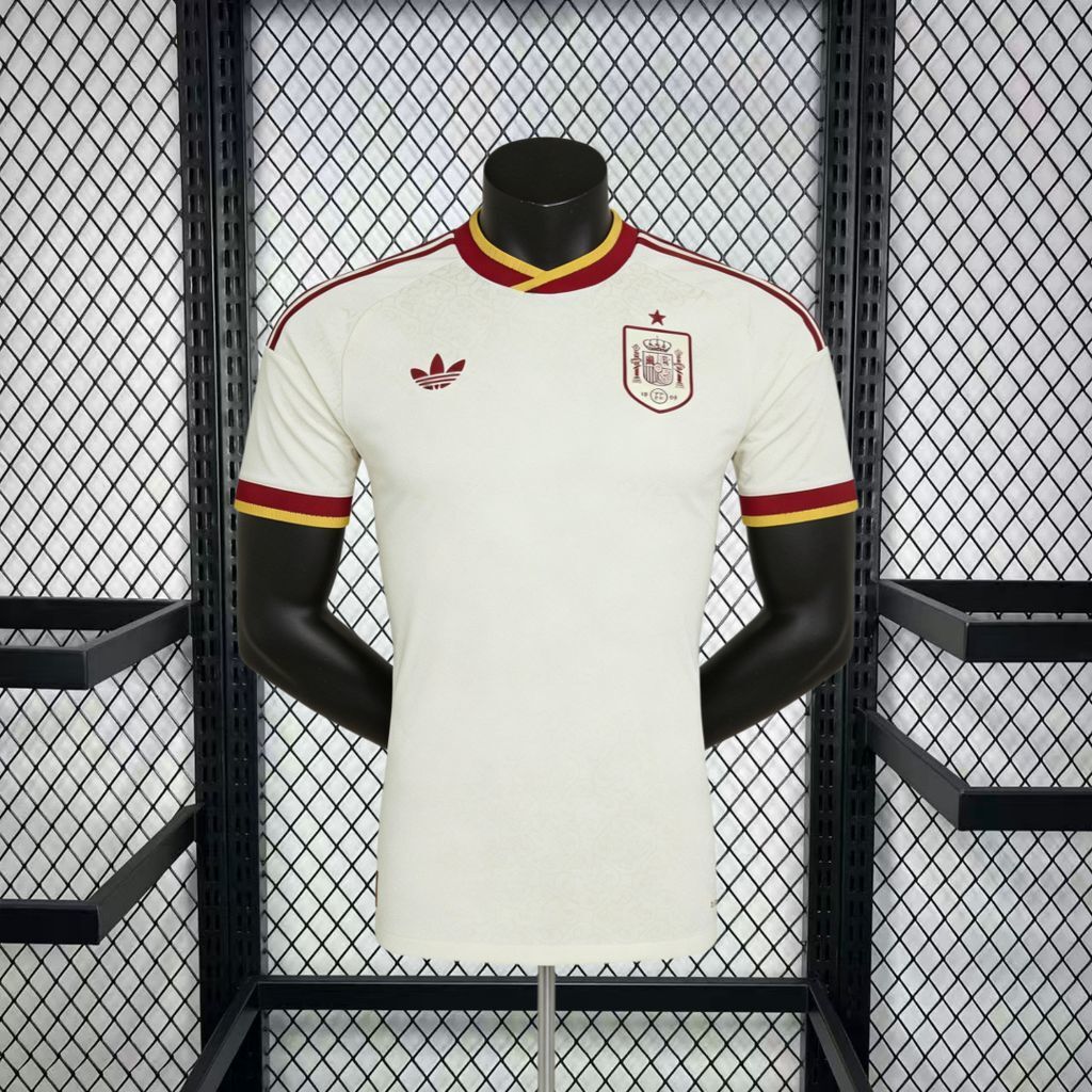 Camisa Espanha Reserva 25/26 -Copa Do Mundo