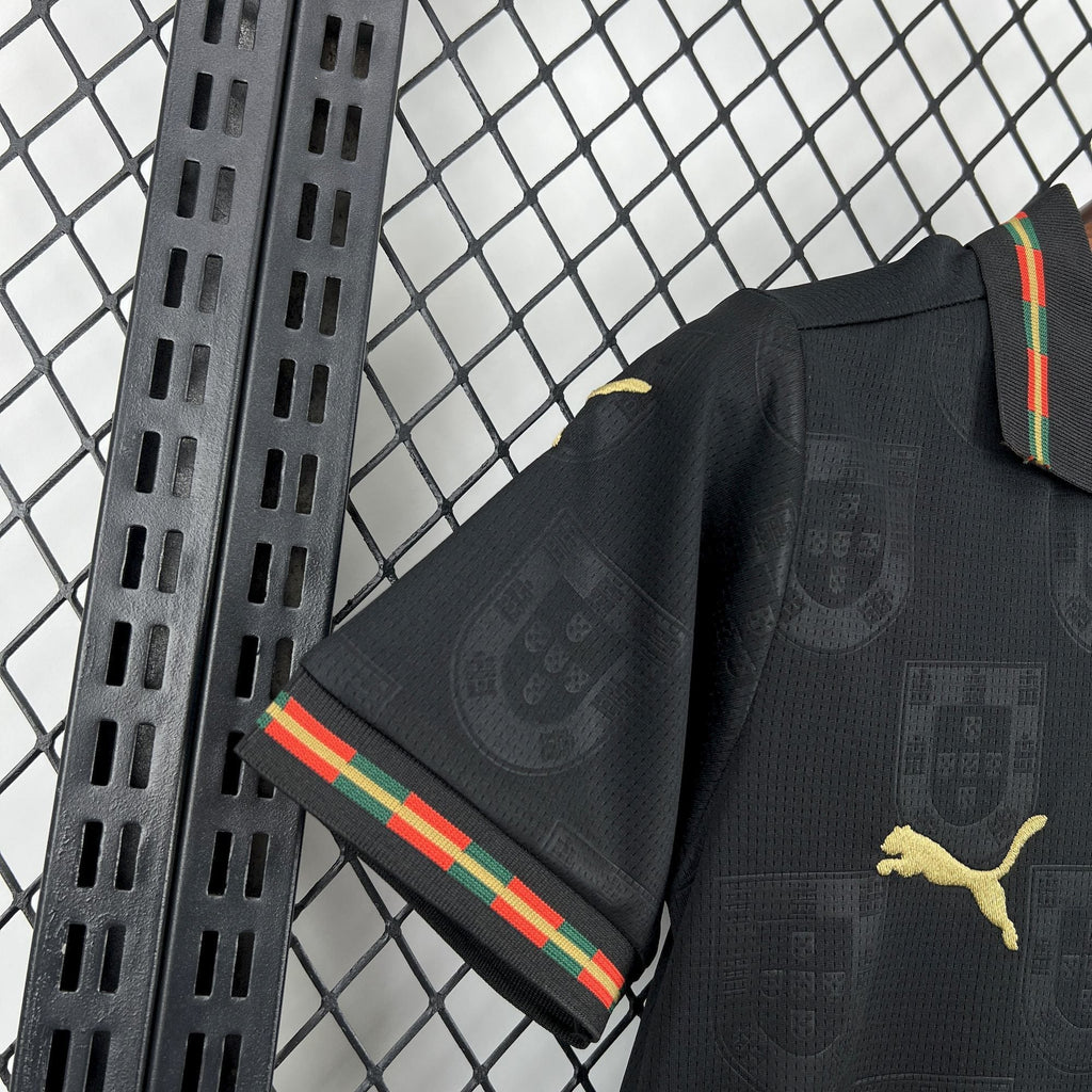 Kit Infantil Portugal Titular 25/26 Copa do Mundo