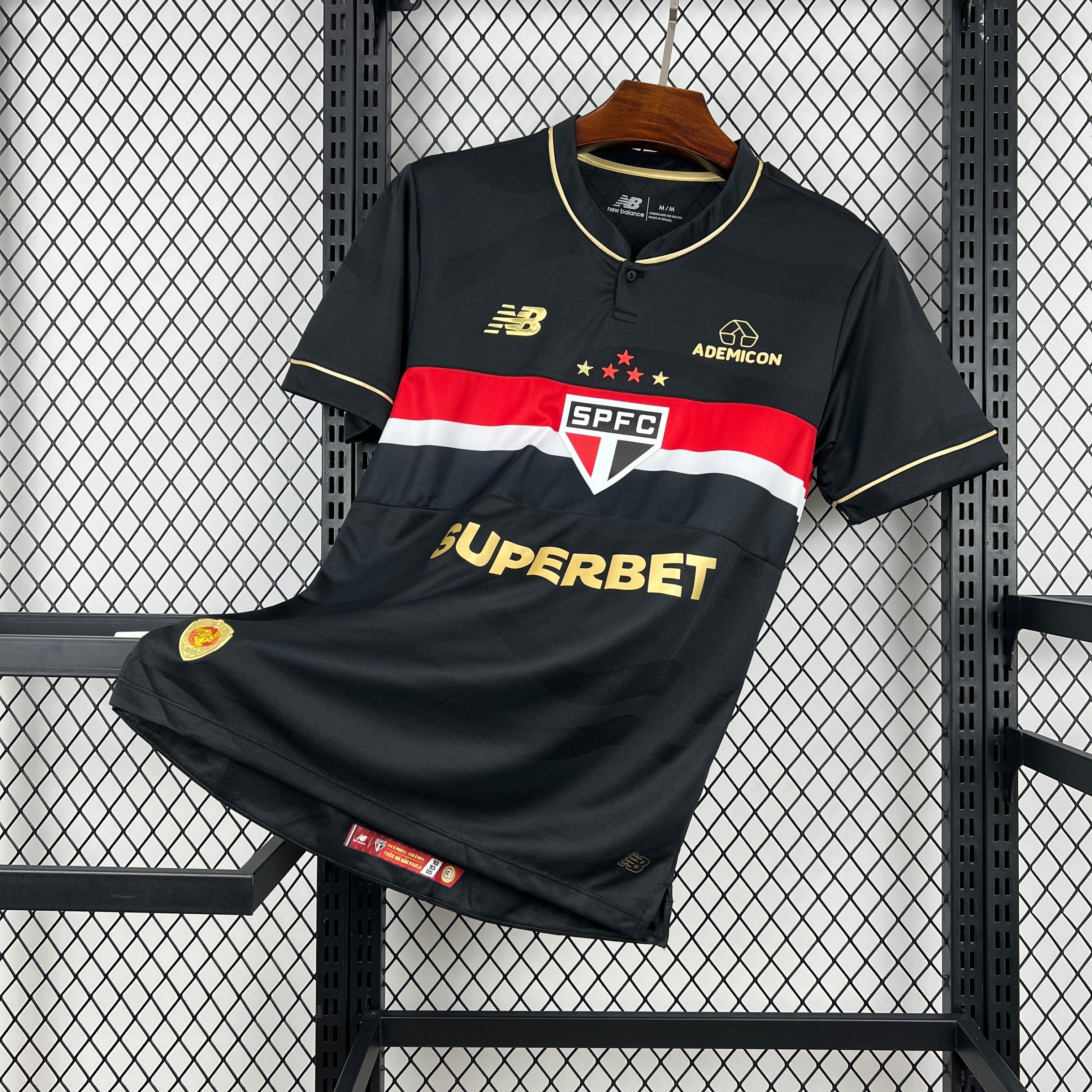 Camisa São Paulo Reserva 25/26 -  Versão Torcedor