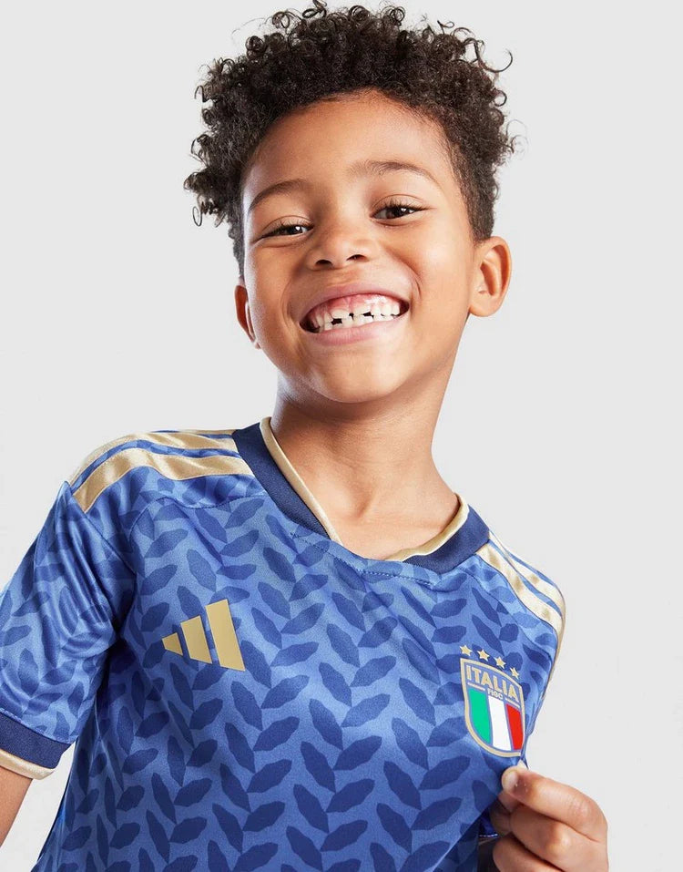 Kit Infantil Itália Titular  25/26 - Copa do Mundo